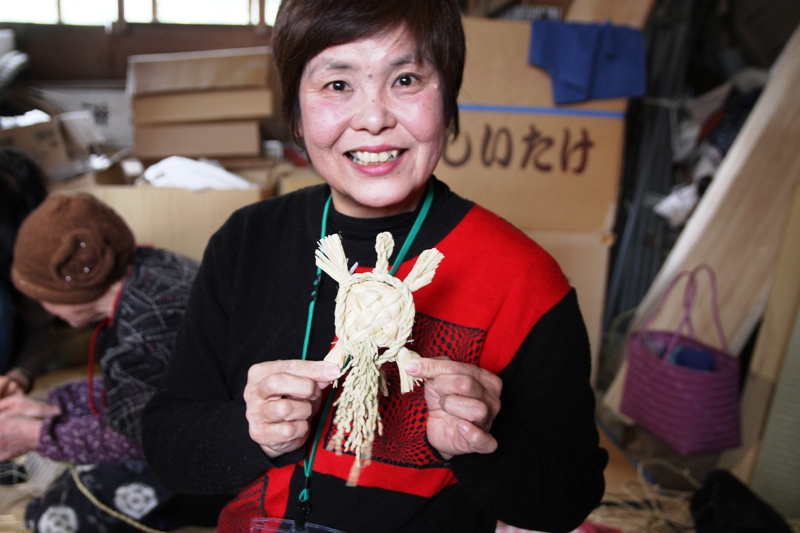 【イベント案内】幸せを運ぶ亀の藁細工作りと婆ちゃんが創る早春の里山料理
