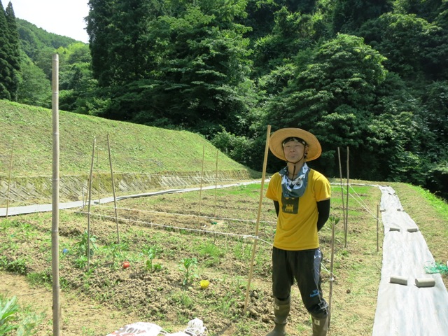 里山インターンシップ（農業、里山暮らし、地域交流）行いました