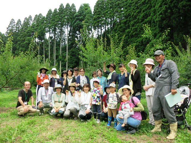 １つのテレビ番組で２つの話題に登場！氷見の里山で賑わい