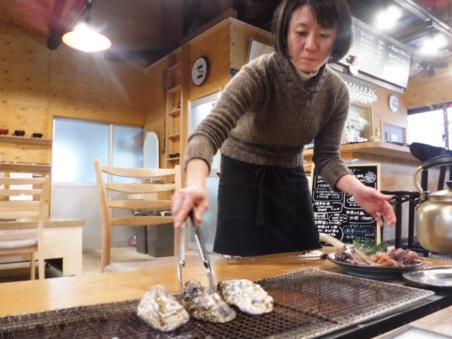 美味しい能登牡蠣が味わえるなぎさGARDEN／地域おこし協力隊OG起業